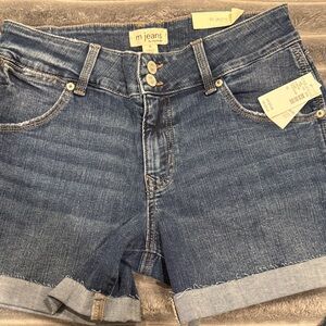 Maurices M Jeans Dark Blue Denim Shorts